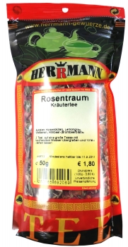 Kräutertee Rosentraum