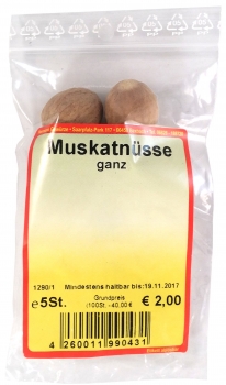 Muskatnüsse (Grenada, beste Qualität)