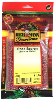 Rosa Beeren - Peruanischer Pfefferbaum (Schinus molle)