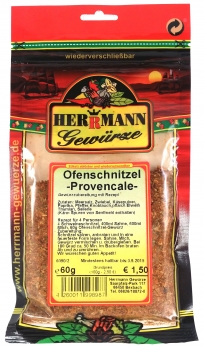 Ofenschnitzel -Provencale-