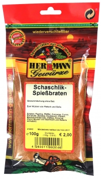 Schaschlik-Spießbratengewürz