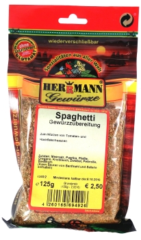 Spaghetti-Gewürz