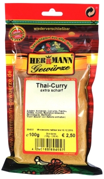 Thai-Curry extra scharf