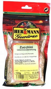 Zucchini-Gewürz