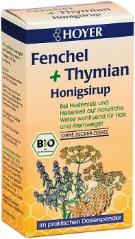 Fenchel + Thymian Honigsirup (BIO)