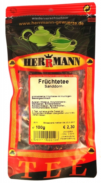 Früchtetee Sanddorn