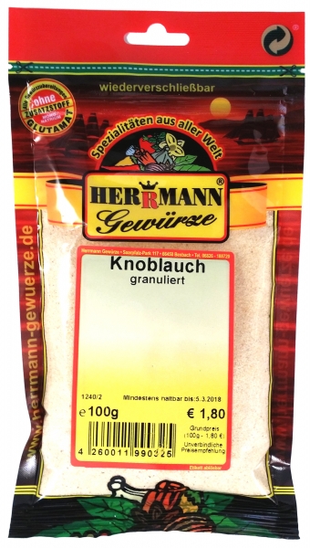 Knoblauch (granuliert)