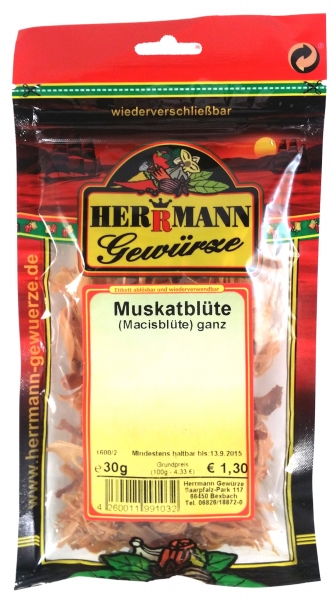 Muskatblüte ganz (Macisblüte)