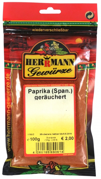 Paprika (Spanien) geräuchert