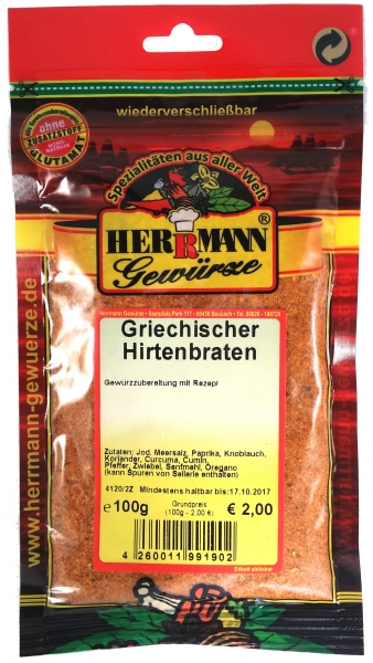 Griechischer-Hirtenbraten-Gewürz