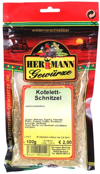 Kotelett-Schnitzelgewürz