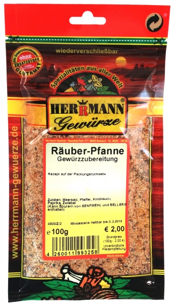 Räuber-Pfannen-Gewürz