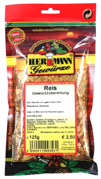 Reis-Gewürz