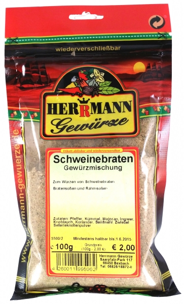 Schweinebraten-Gewürz