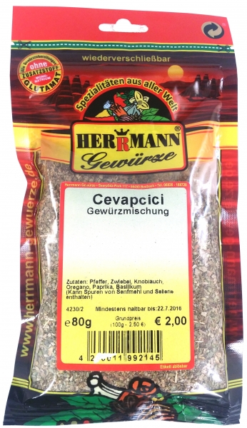 Cevapcici-Gewürz