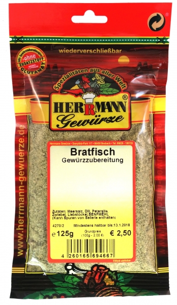 Bratfisch-Gewürz