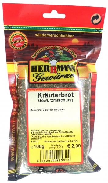 Kräuterbrotgewürz